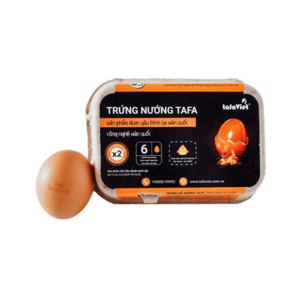 Trứng gà nướng Tafa VietGAP (6 pcs)