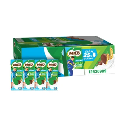 Nestle Milo Low Sugar Barley Milk Carton (48 Boxes X 180ml)