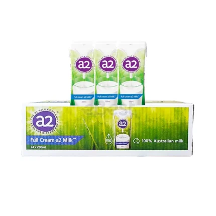 Sữa tươi nguyên kem a2 nước nhập khẩu Úc 24 x 200ml thùng