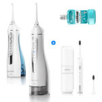 Bàn chải điện LocknLock ENR386+Listerine Nước Súc Miệng 250ml