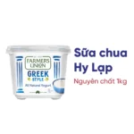 Sữa Chua Hy Lạp Farmers Union Nguyên Chất, Ít Béo 1Kg x 2 Hũ - Ảnh 2