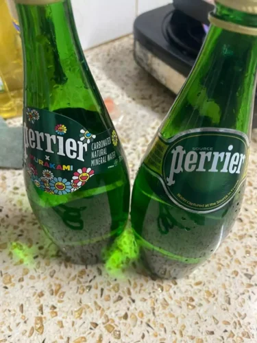 Nhấp để xem toàn màn hình Thùng 12 Chai Perrier Sparkling Glass 330ml photo review