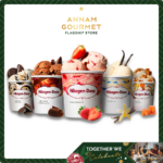 Kem Haagen-Dazs Mini Cup 100ml x 6 Ly