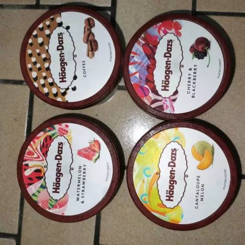 Kem Haagen-Dazs Mini Cup 100ml x 6 Ly photo review