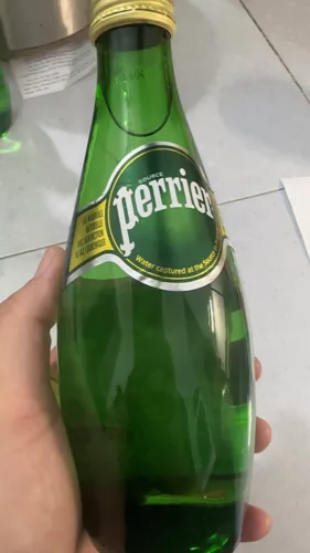 Nhấp để xem toàn màn hình Thùng 12 Chai Perrier Sparkling Glass 330ml photo review