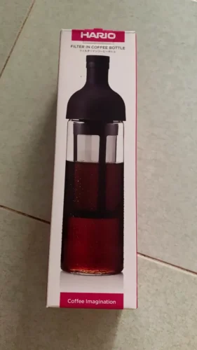 Bình pha cà phê Cold Brew Hario 650ml FIC-70-B (Đen / Xám) photo review